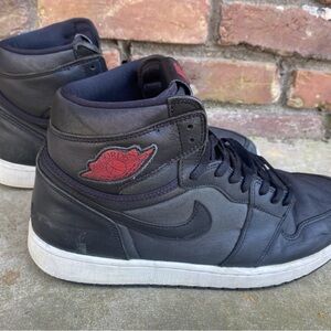 Men’s Size 13 - Air Jordan 1 Retro High OG Black and Red 2019